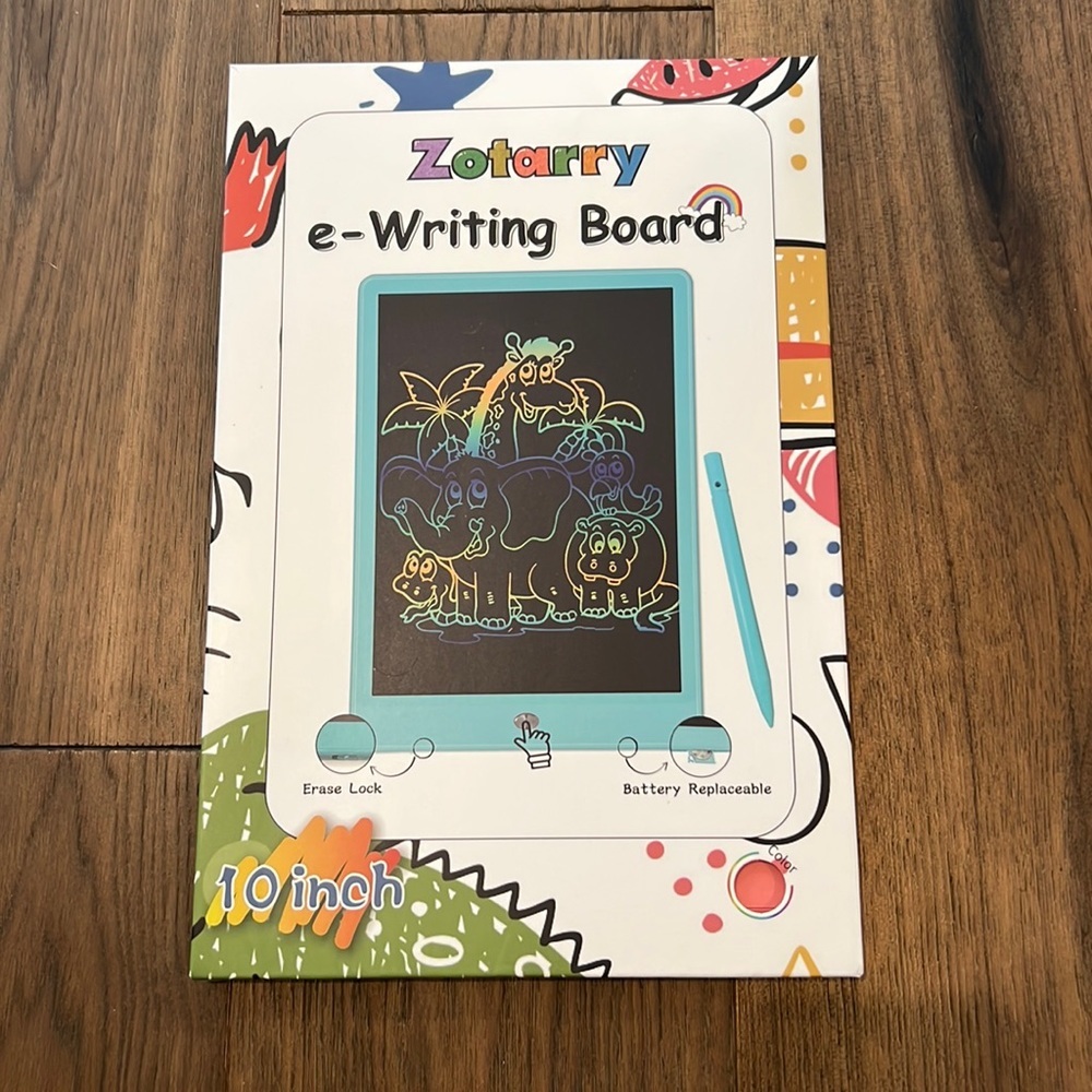 LCD Writing Tablet 10 Inch Colorful Screen Drawing Tablet for Kids
